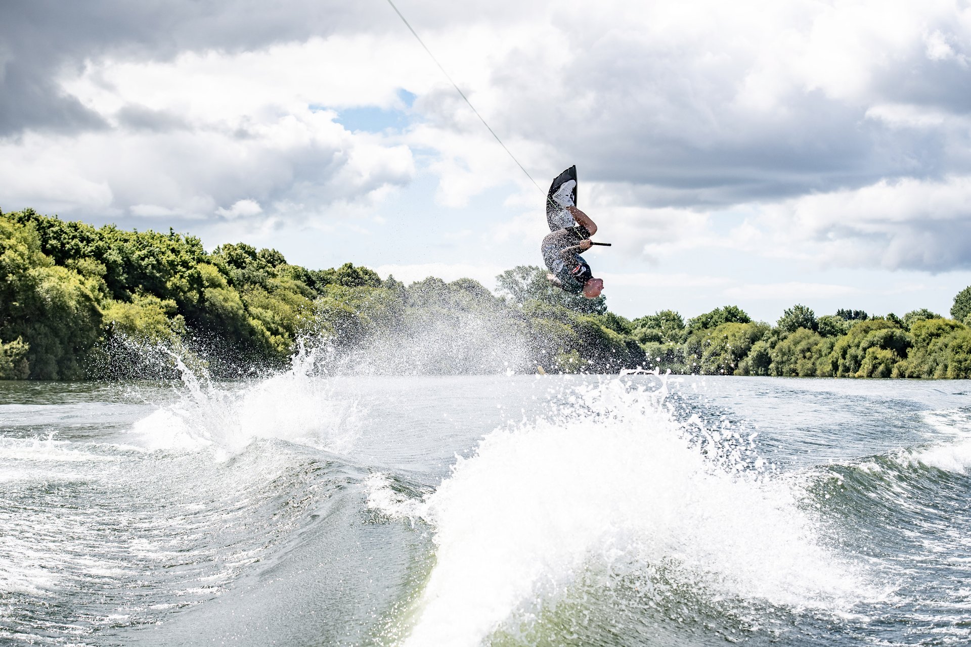 Dale Crossley at the 2022 Malibu Boats UK Wakeboard And Wakesurf Nationals